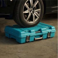 Automotive Mechanics Tool Set Chrome Steel Car Repair Tool Kit Polished Socket Set with Case Portable for Diyers, Garage, Workshop, Roadside Emergency