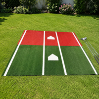 Golf Hitting Mat 183cm, Heavy Duty Synthetic Turf Golf Practice Mat for Home Practice, Non-Slip Rubber Base