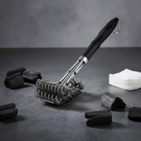 Coiled Coil Grill Brush Stainless Steel Double Spiral Grill Brush for Bbq