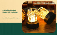Cordless dimmable LED lamp
