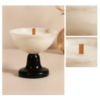Pedestal Candle Holder Decorative Soap Dish Versatile for Shelves