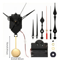 Jump Second Movement Gold-Tone C-Lock Movement Accessory Kit Black Plastic
