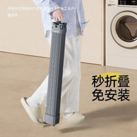 Freestanding Mini Octopus Folding Clothes Drying Rack, Carbon Steel, No Installation Required