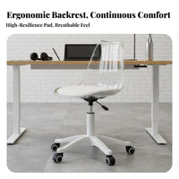 Modern Computer Chair Comfortable Cushion Desk Chair Easy to Clean for Students, Teens, Dorm Room, Bedroom