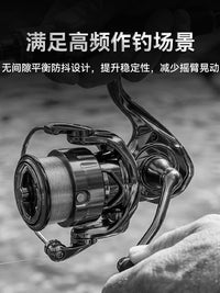 RTBLUE B5 Carbon Spinning Reel with Full Metal Body and Shallow Spool