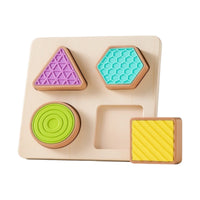 Wooden Sensory Toy Educational Educational Toy Smooth Fine Motor for Toddlers, Daycare