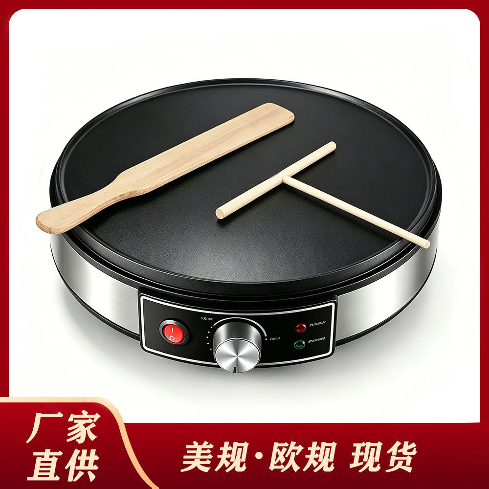 Electric Crepe Maker 30cm Non-Stick Pan EU Plug 220V