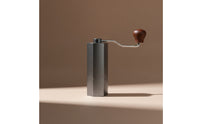 Manual Coffee with Crank Small Capacity Manual Coffee Bean Mill External Settings for Travel, Office