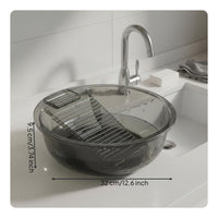 Laundry Basin with Scrub Board Built-in Washboard for Dorm Room, Babies