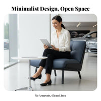 Single Sofa Chair Minimalist Design Upholstered Tub Chair Modern and design firm-density Foam padding for Adults, Cafe, salon
