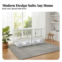 3-Tier Breeding Enclosure Removable Divider Dividable Bird Enclosure Safety Lock