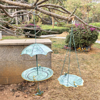 European Style Outdoor Bird Feeder, Iron Art Hanging Decoration
