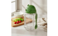 Bear Lid Salad Jar Easy to Carry Salad Jar for Office