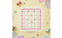 5 Pieces Acrylic Quilting Template Reusable Quilt Block Template Clear Markings