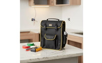 Multi-Pocket Tool Bag with Shoulder Strap Professional Tool Organizer Bag Portable Long-Lasting for Electricians, Technicians, Handymen, Electrical Work
