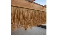 Tiki Hut Grass Roof Realistic Appearance Tiki Hut Thatch Weatherproof for Garden