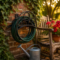 Hose Holder with Wide Cradle Rustproof for Patio, Homeowners
