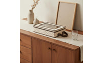 Cutlery Storage Box Portable Textile Flatware Organizer Easy to Clean Silverware Storage Case for Kitchen, Pantry