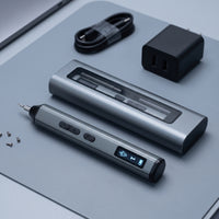 Electric Screwdriver with Digital Display Lightweight for Technicians, Hobbyists