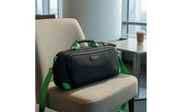 Black Stringless Guitar Bag Zippered Pocket Foldable Guitar Bag Shoulder Strap Foldable Top Handle