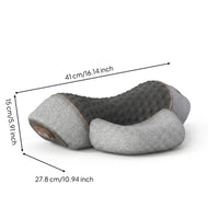 Dimpled Heat Cervical Pillow Lifting Stretching Pillow
