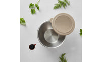 Bowl with Lid Portable Stainless Steel Sauce Cup Mini Size for Takeout