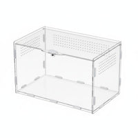 Acrylic Amphibian Box Secure Lock Acrylic Amphibian Enclosure Abrasion Resistant