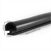 Aluminum door gasket, soundproof