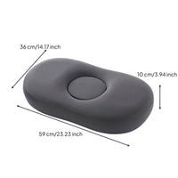 Neck Contour Pillow Contoured Pillow with Hole Detachable for Bedroom, Hotel