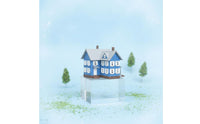 N Scale Building Model Western Design N Scale Scenery Pre-Assembled
