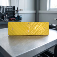 Easy to Clean Tire Changer Pad with Pre-Drilled Mounting Holes Quick-Install Tire Changer Pad with Grooves Ribbed Long-Lasting for Auto Repair Shops, Mechanics, Automotive Workshop