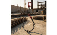 Chain Lifting Harness Heavy-Duty Steel Chain Harness High Load Capacity Hardware for Construction Workers, Material Handling