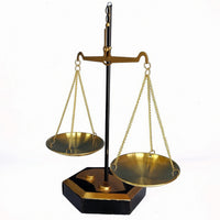 Balance Scale Ornament Metallic-Looking Table Decoration Lightweight for Office