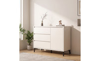 Freestanding Sideboard Modern Low Sideboard Minimalist Storage Cabinet for Living Room, Entryway, Bedroom