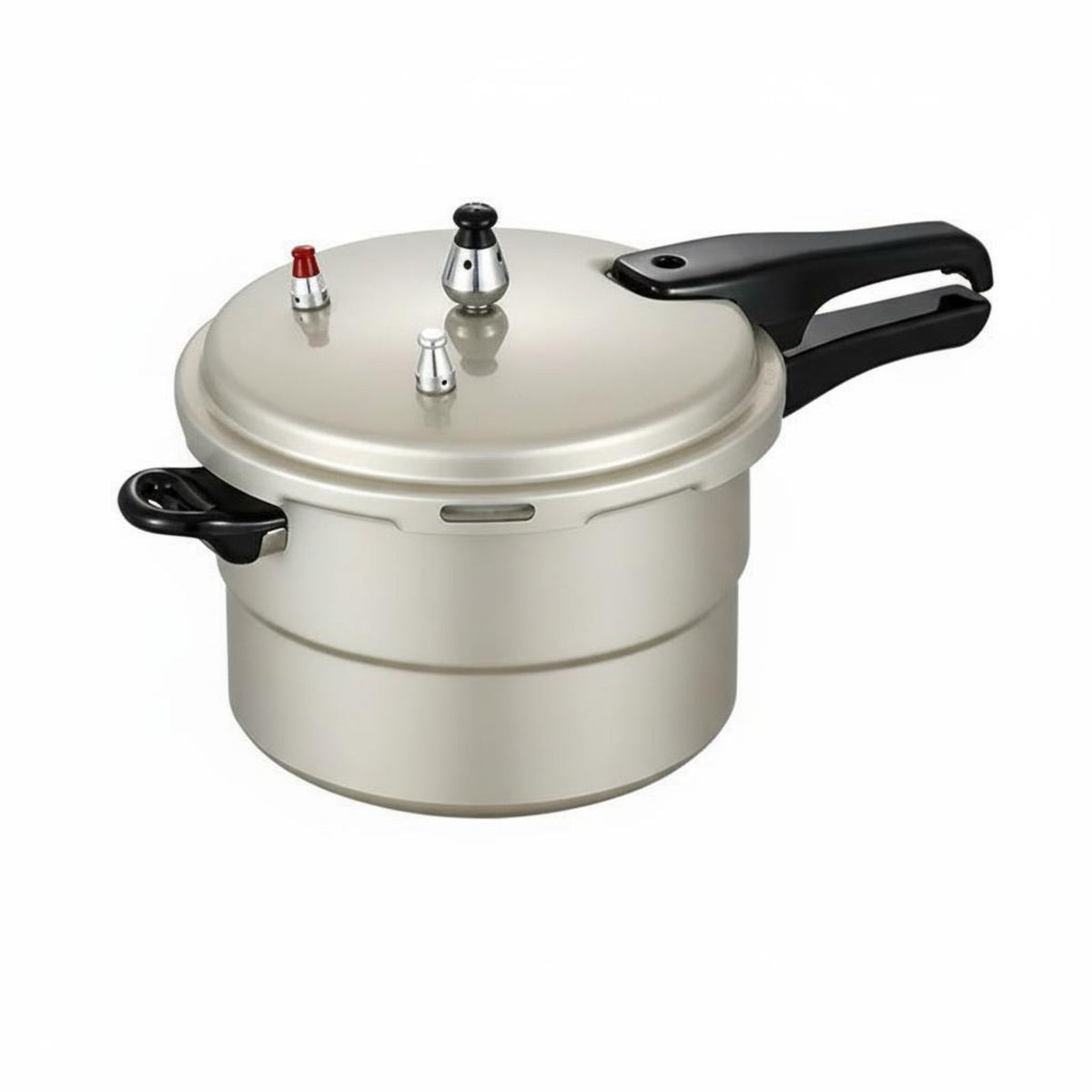 Korean Design Two-in-One Use Pressure Cooker Induction & Gas Cooktop Compatible High Pressure Cooking Pot Even Heat Distribution Fast Cooking Pot Airtight Sealing for Chefs, Commercial Kitchens