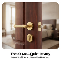 Metal Door Lever Set