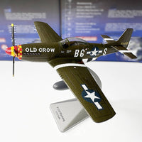 P-51D Mustang Model with Stand P-51 Mustang Model Highly Detailed for Collectors