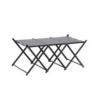 Portable Folding Camping Table and Storage Rack