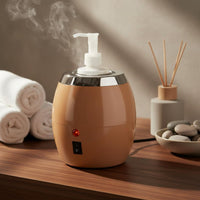 Single Bottle Oil Warmer Easy to Use Spa Accessory 360° Fast Heating