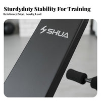 AdjustTorso and Legsle Sit-up Bench FoldTorso and Legsle Design Multi-Position Weight Bench Space-Saving StTorso and Legsle