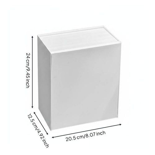 Wall-Mounted Pad Box Space-Saving Napkin Organizer Multipurpose