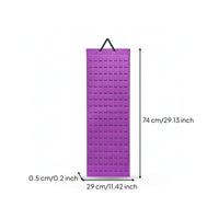 Vertical Wall-Mounted Earring Display Lightweight Wall-Mounted Earring Organizer Sturdy Felt Jewelry Organizer Long-Lasting for Women, Girls, Closet