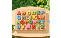 Educational Wooden Shape Puzzle Board Developmental Wooden Puzzle Sensory Toy Bright for Classroom, Homeschool