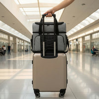 Bowling Bag with Shoe Compartment Padded Bowling Duffel Bag Adjustable for Training