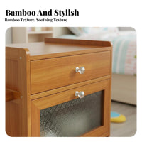 Robot-Shaped Organizer Fun Shape Bedside Cabinet Creative Design kids' Furniture for Tidiness devotees, Homeowners, Bedroom, Playroom, Living Room