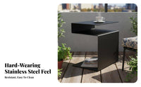 C-Shaped Magazine Stand Multi-Functional Household Furniture Modern aesthetic
