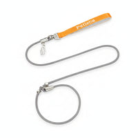Soft Lining Reinforced Stitching Leash with Metal Hardware Braided Rope