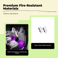 LED footwell light, easy install