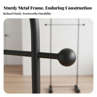standalonestanding Hall Tree Modern Design Coat Rack Sturdy & Stable for Living Room