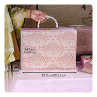 Large locking wedding money box for events